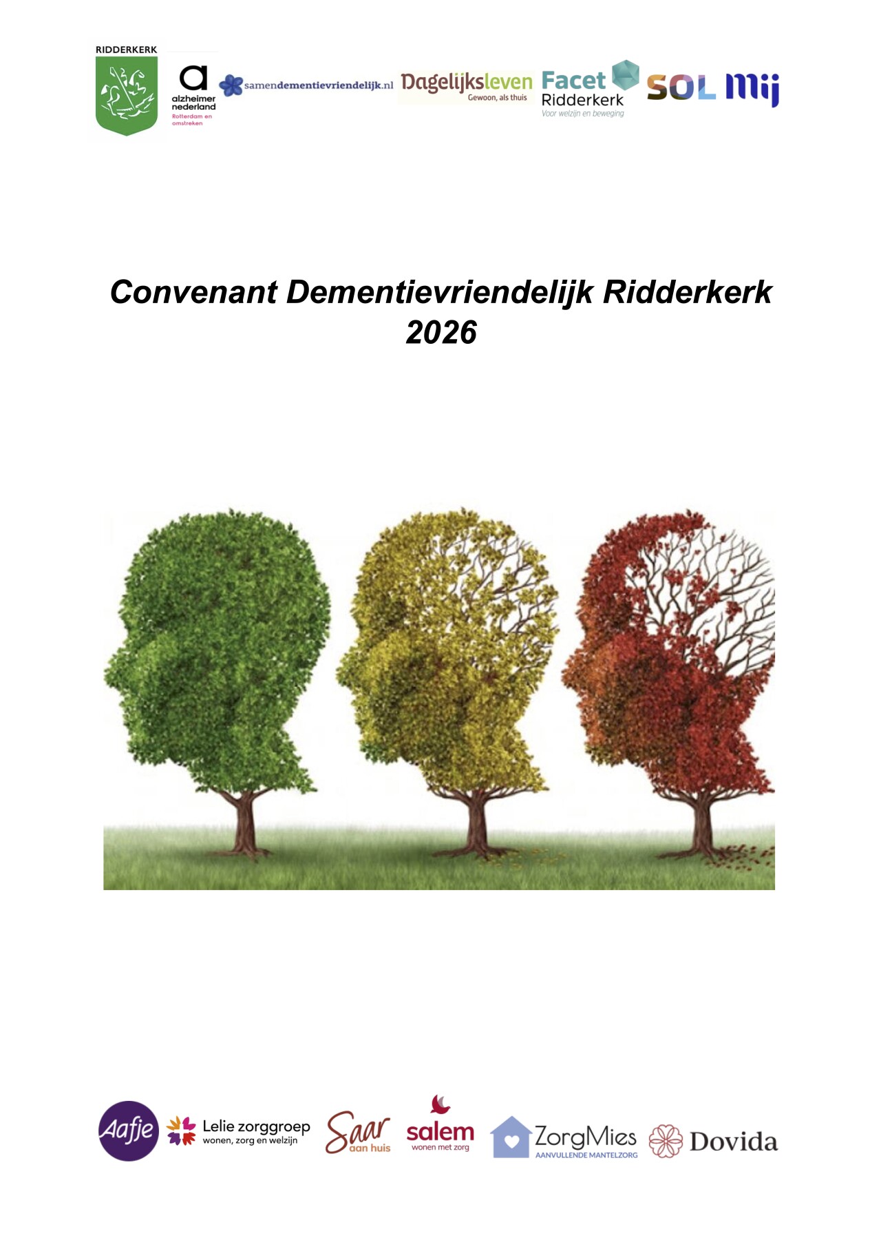 Bijlage 12 Voorblad Convenant Dementievriendelijk Ridderkerk 2026