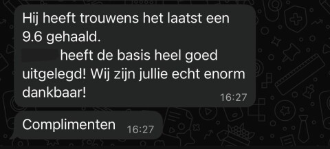 Bijlage 4 huiswerkbegeleiding