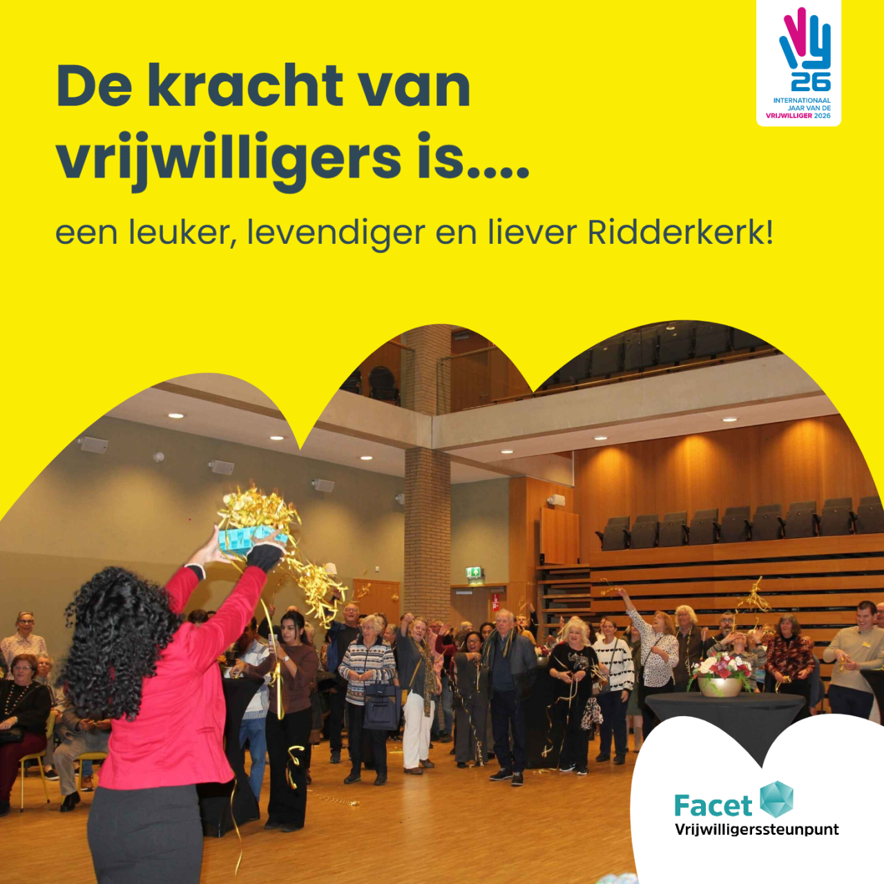 Flyer de kracht van vrijwilligers is.... leuker..